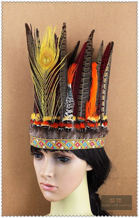Buy New Indian Feather Headdress Native American
