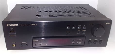 pioneer sx rds stereo receiver audiobaza
