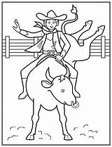 Rodeo Kowboj Bull Westen Wilder Kolorowanki Dzieci Cowboys Personnages Coloringhome Ausmalbild Effortfulg Slipper Coloringfolder sketch template