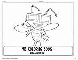 Vitamin Coloring Pages Color Print Getcolorings Getdrawings sketch template