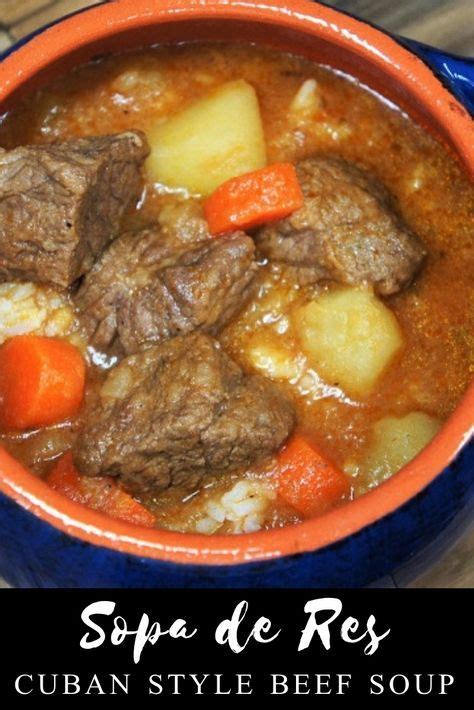 cuban style beef soup or sopa de res in spanish is a really easy and affordable way to get a