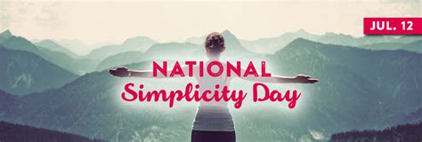 national simplicity day july 12 national today — mtr custom leather