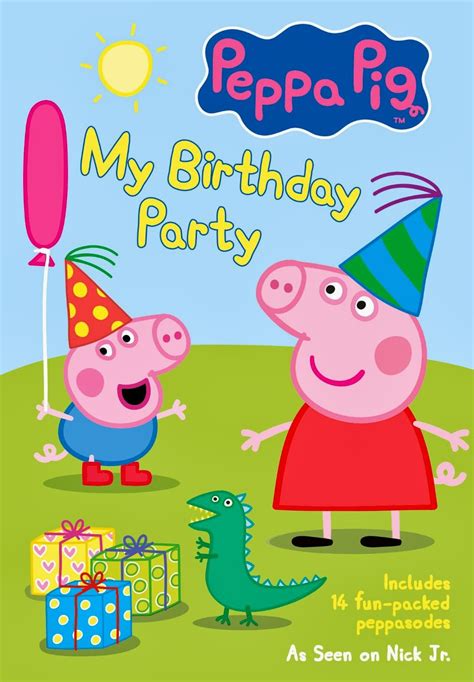 mail carrier peppa pig  birthday party  dvd today dvd