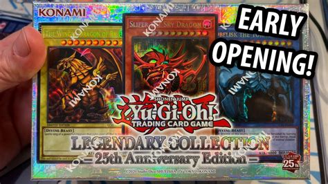 early opening legendary collection  anniversary edition youtube