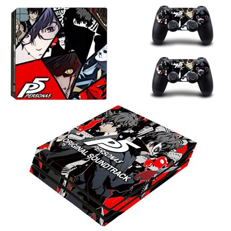 p persona   royal ps pro skin sticker decal vinyl  sony playstation  console