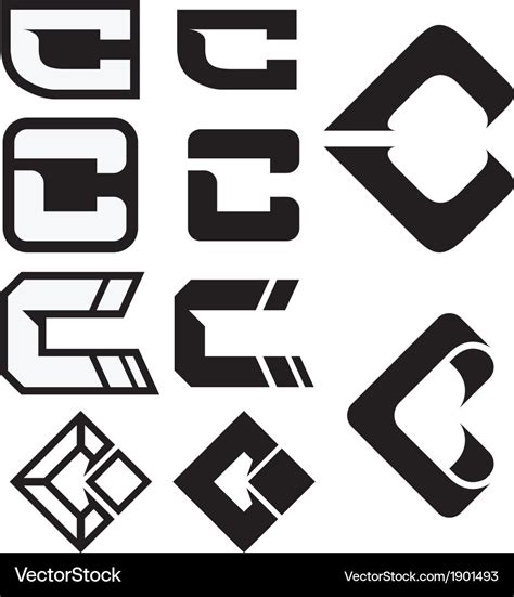 logo icons  royalty  vector image vectorstock