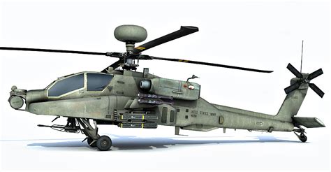 Ah 64 Apache Longbow 3d Model