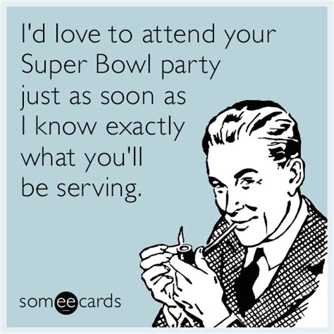 Super Bowl Superbowl Party Food Quotes Funny Super Bowl