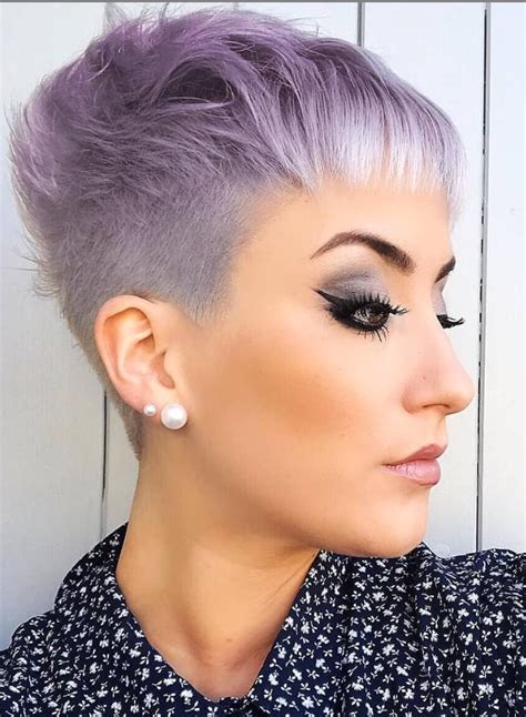 stylish short hair style  female short pixie haircut page