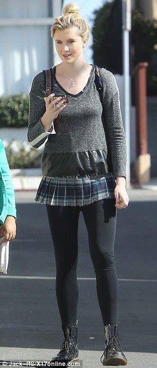 Ireland Baldwin Steps Out In Tiny Checked Mini Skirt Daily Mail Online