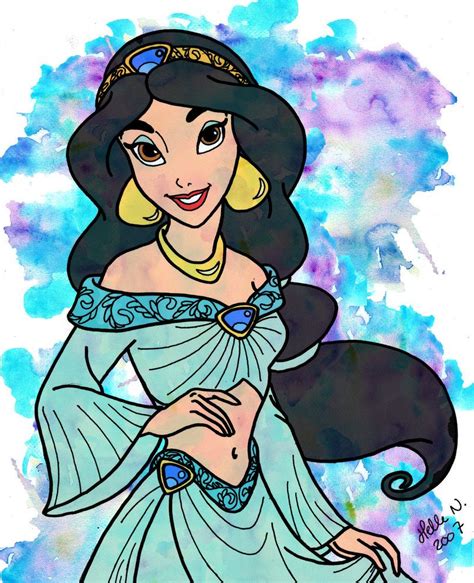 Jasmine Watercolor By Jmascia On Deviantart In 2023 Sexy Disney