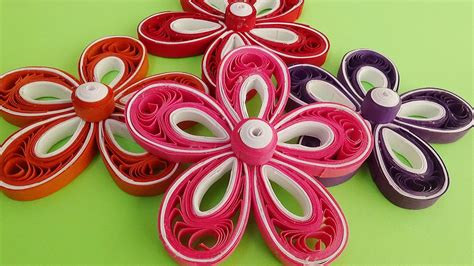 Paper Quilling How To Make A Quilled Malaysian 3d Quilling Flowers