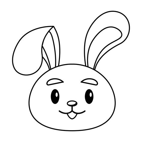 easter bunny face coloring pages home design ideas