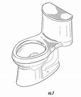 Patents Toilet sketch template