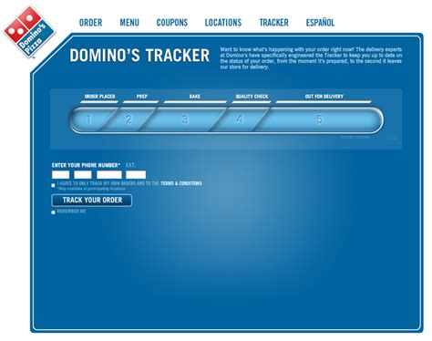 dominos pizza tracker household  blog