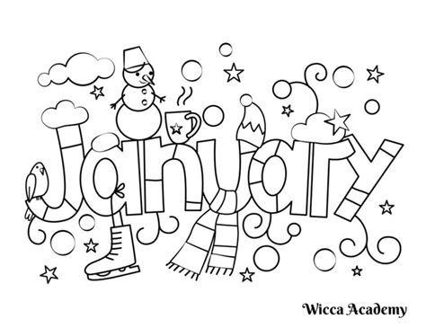 coloring pages wicca academy coloring pages printable christmas