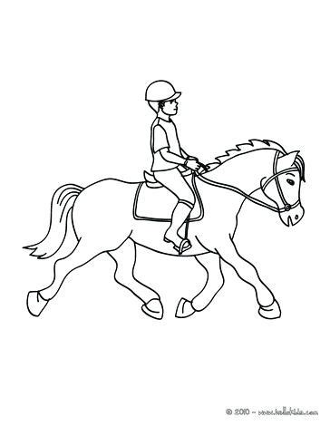 horse  rider coloring pages  getcoloringscom  printable