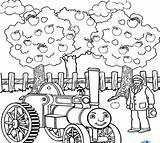 Thomas Coloring Train Pages Kids Printables Engine Printable Friends Traction Getdrawings Getcolorings sketch template
