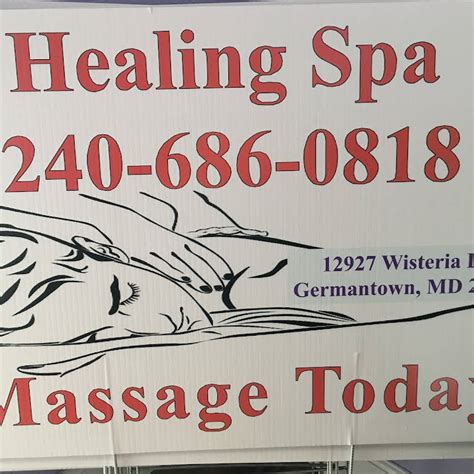 healing spa massage therapist  germantown