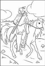 Indianer Malvorlagen Ausmalbilder Ausmalen Ausdrucken Bogen Pfeil Cowboys sketch template