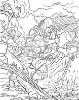 Creed Assassin Ezio sketch template