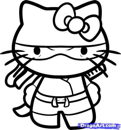 Evil Hello Kitty Drawings