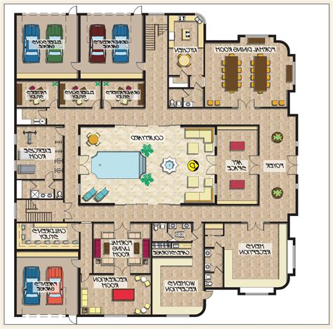 phil dunphy modern family house layout  homes  abc  modern family architectural digest