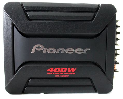 pioneer  channel  watt amplifier car audio power bridgeable amp gm  walmart canada