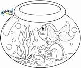 Coloring Goldfish Pages Bowl Fish Drawing Fishbowl Colouring Color Printable Gold Kids Water Getdrawings Crackers Print Getcolorings Sheets Drawings Ministerofbeans sketch template