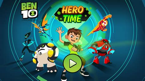 hero time ben  games cartoon network