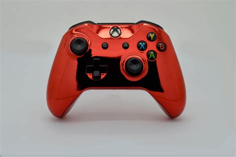 chrome red xbox  controller buy   altered labs