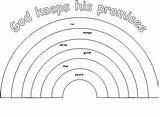 Promises Rainbows Scented sketch template
