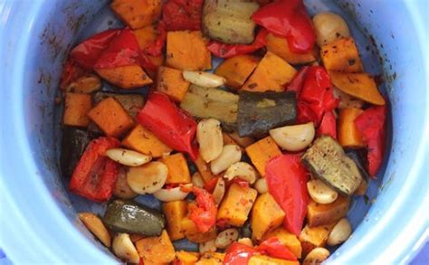 Recipe Slow Cooker Roasted Vegetables Crock Pot