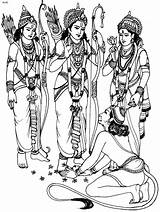 Darbar Rama Goddesses Hanuman Nilayashokshah Narsimha sketch template