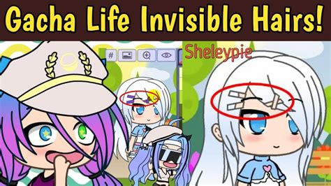 Gacha Life Glitch Invisible Hairs Shout Out Youtube