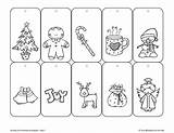 Tags Gift Christmas Printable Color Own Countdown Kids Printables Days Simple Gifts Fun sketch template