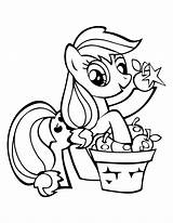 Applejack Coloring Pony Little Pages Clipart Apples Drawing Pick Color Mlp Nuclear Plant Power Twilight Sparkle Kids sketch template