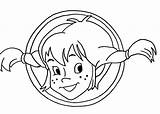 Pippi Longstocking sketch template