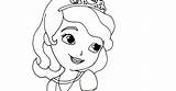 Sofia First Coloring Pages sketch template