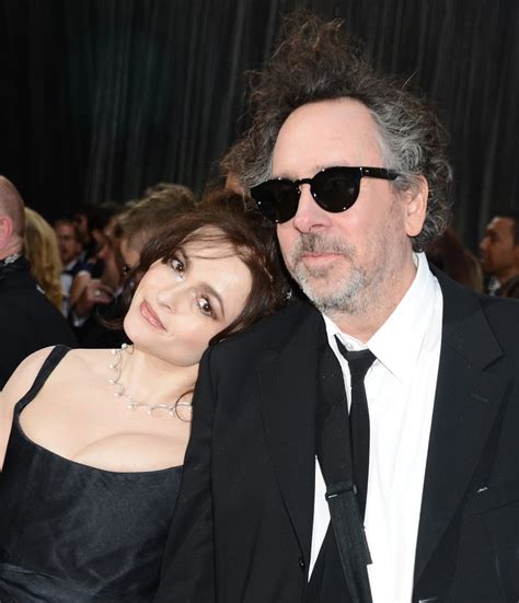 Helena Bonham Carter And Tim Burton Celebrity Couples At The Oscars