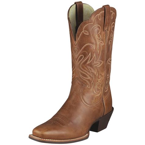 womens ariat  legend cowboy boots russet  cowboy western boots  sportsmans guide