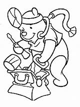 Winnie Coloriage Pooh Docteur Peluche Ourson Neige Blanche Vini Bojanke Disegno Colorare Colorat Crtež Petnaest Colorier Walt Gifgratis Desene Pages sketch template