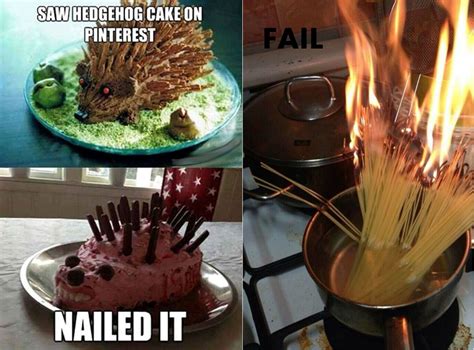≡ cooking fails expectations vs reality brain berries