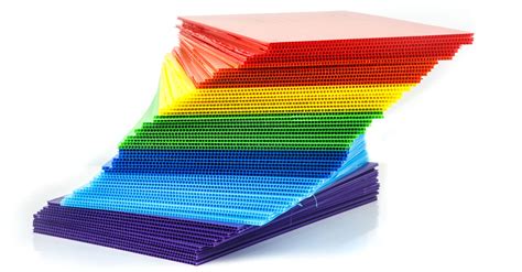 corrugated plastic sheets     wide variety  color