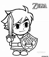 Zelda Coloriage Dessin Colorier sketch template