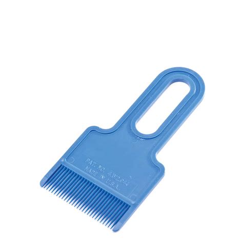 inmate lice control plastic lice comb  center handle charm tex