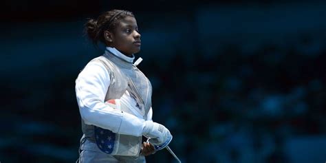 what it s like to be a black female olympic fencer