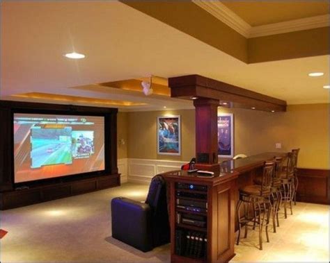 small  room design   happiness family  basement tv