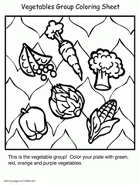 healthy food coloring pages coloring pages