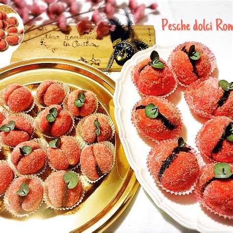 pesche dolci romagnole  alchermes ricetta originale dolci